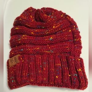 NWOT - BB Confetti Slouchy Beanie